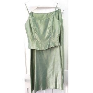 Jessica McClintock Two Piece Evening Dress